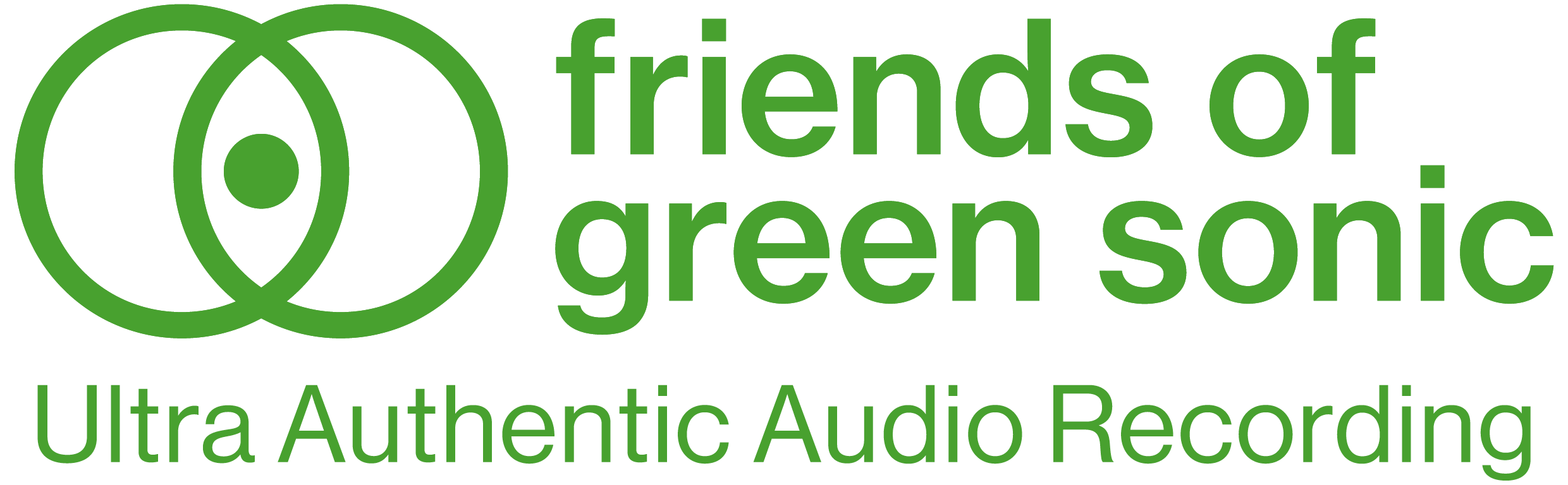 friends of green sonic – Ultra Authentic Audio Recording Logo